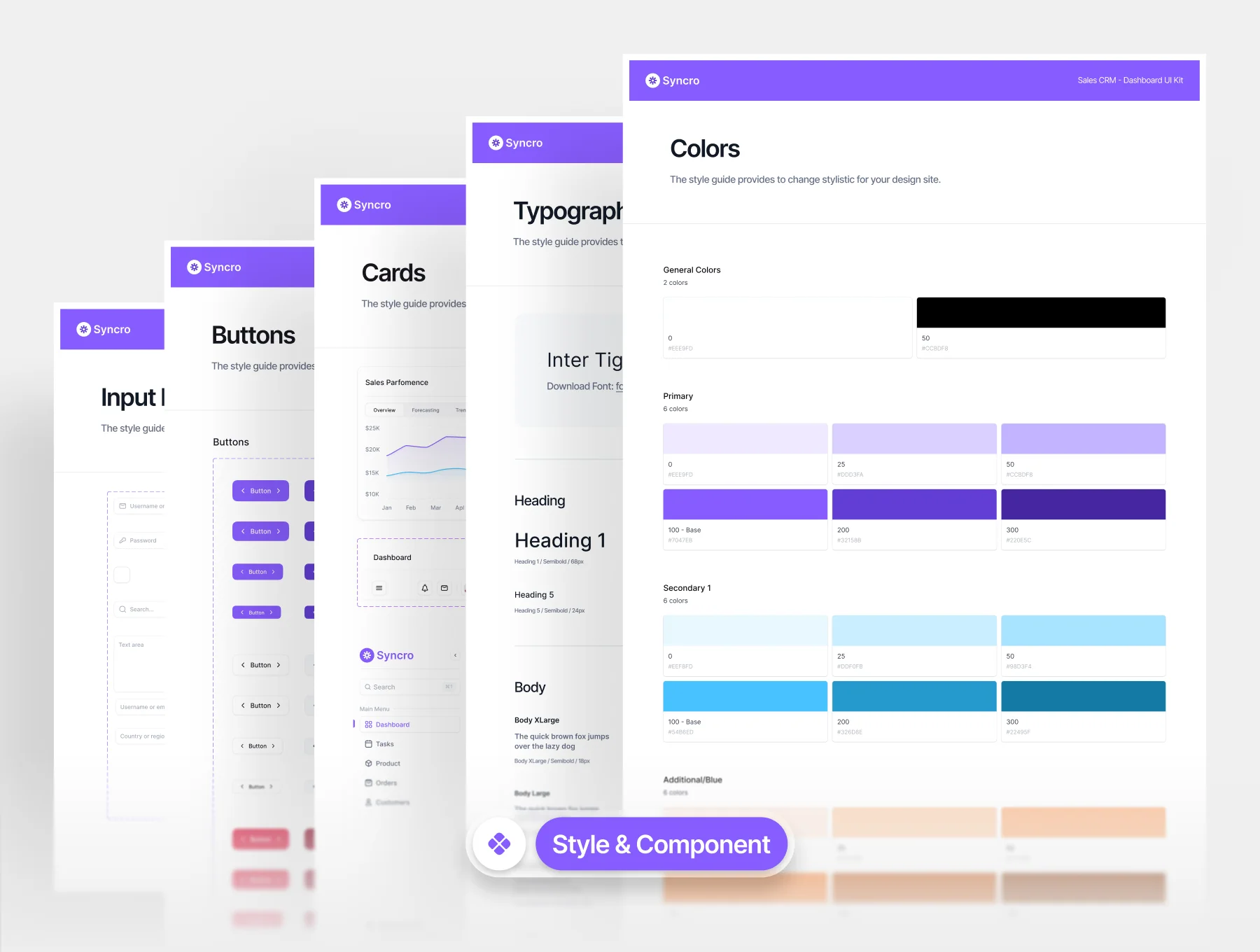 Sales CRM Platform Dashboard Ui kIt 5