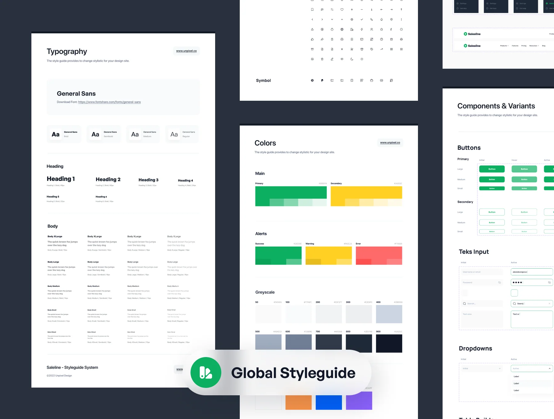 Salesline - Sales Analytics Dashboard UI Kit 5