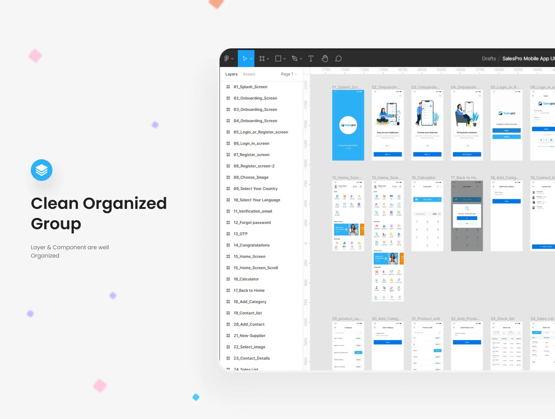 SalesPro -POS & Inventory Account UI Kit 2