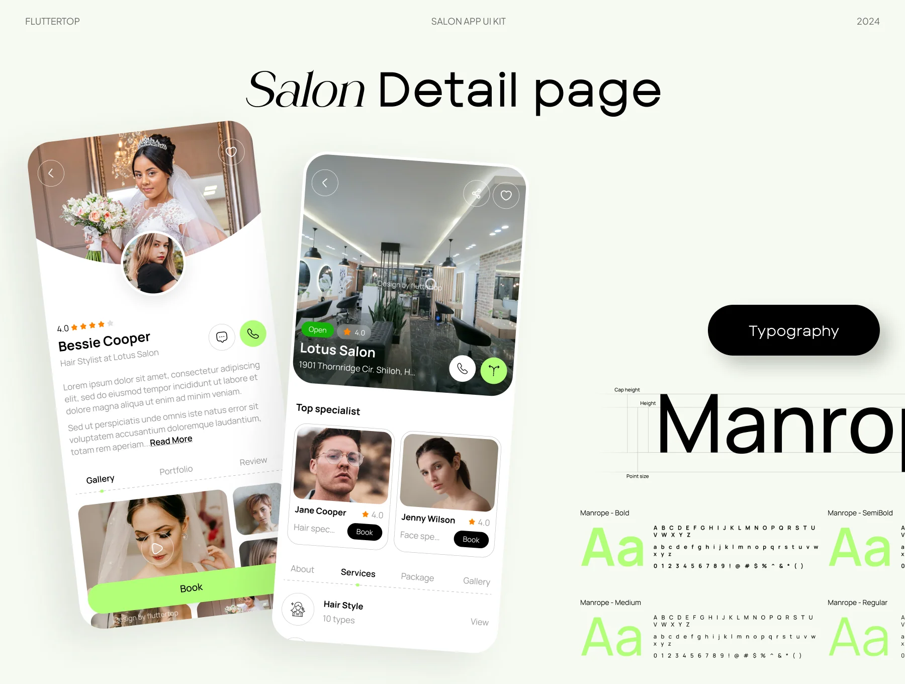 SalonTrend AI Salon App UI Kit 4