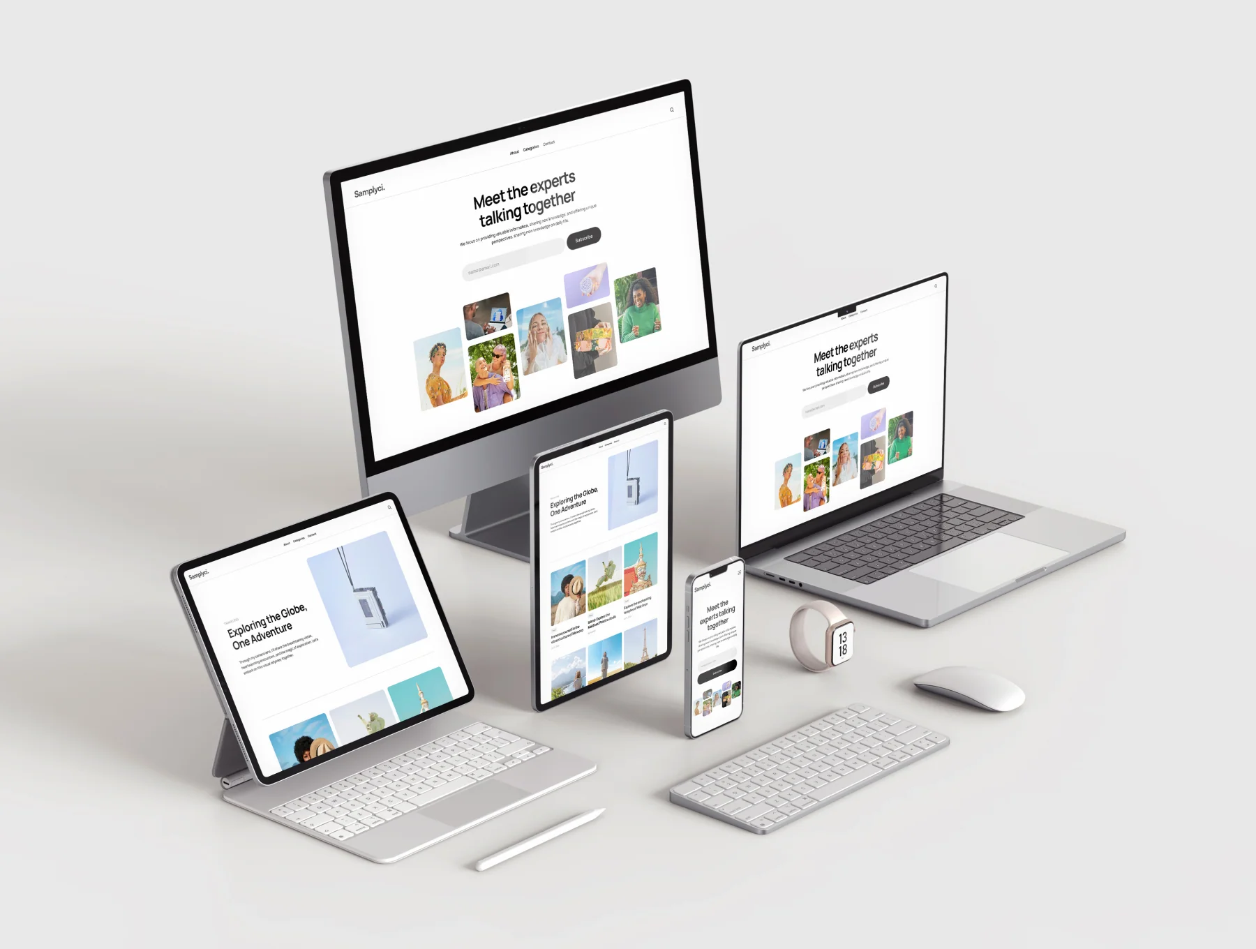 Samplyci - Blog Framer Template 3