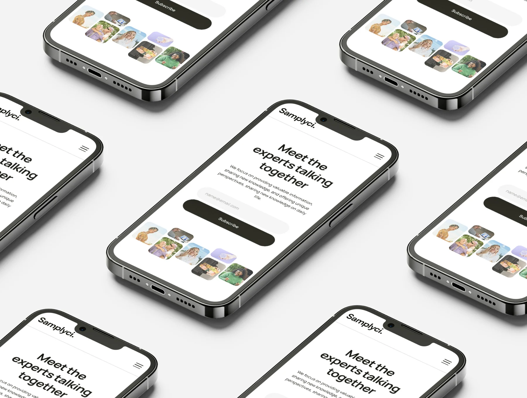 Samplyci - Blog Framer Template 6