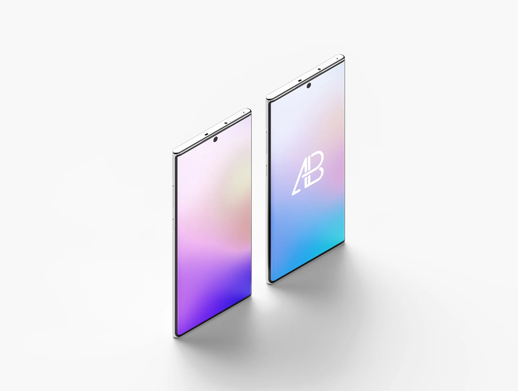 Samsung Galaxy Note 10 Pro Mockup Pack 3