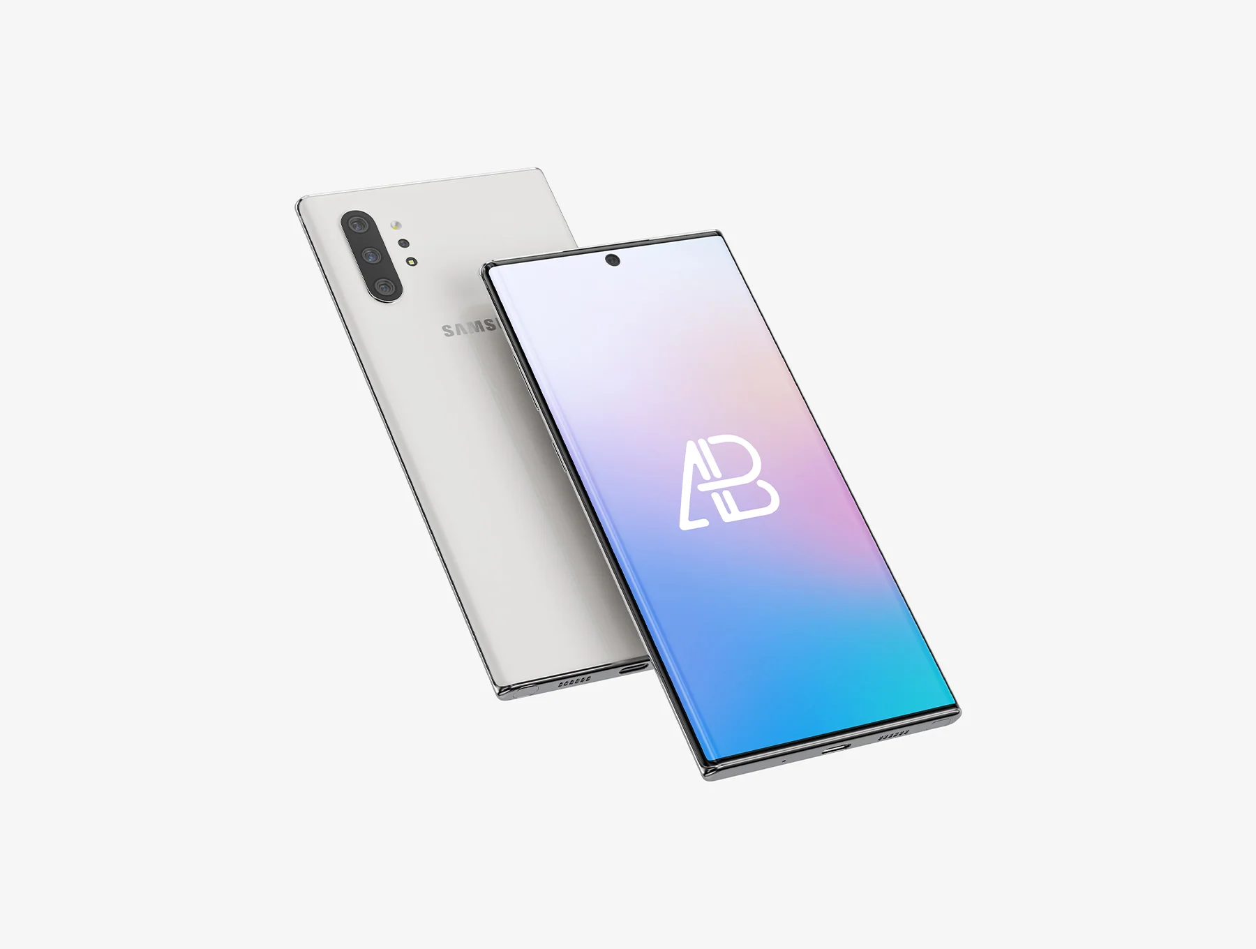 Samsung Galaxy Note 10 Pro Mockup Pack 8