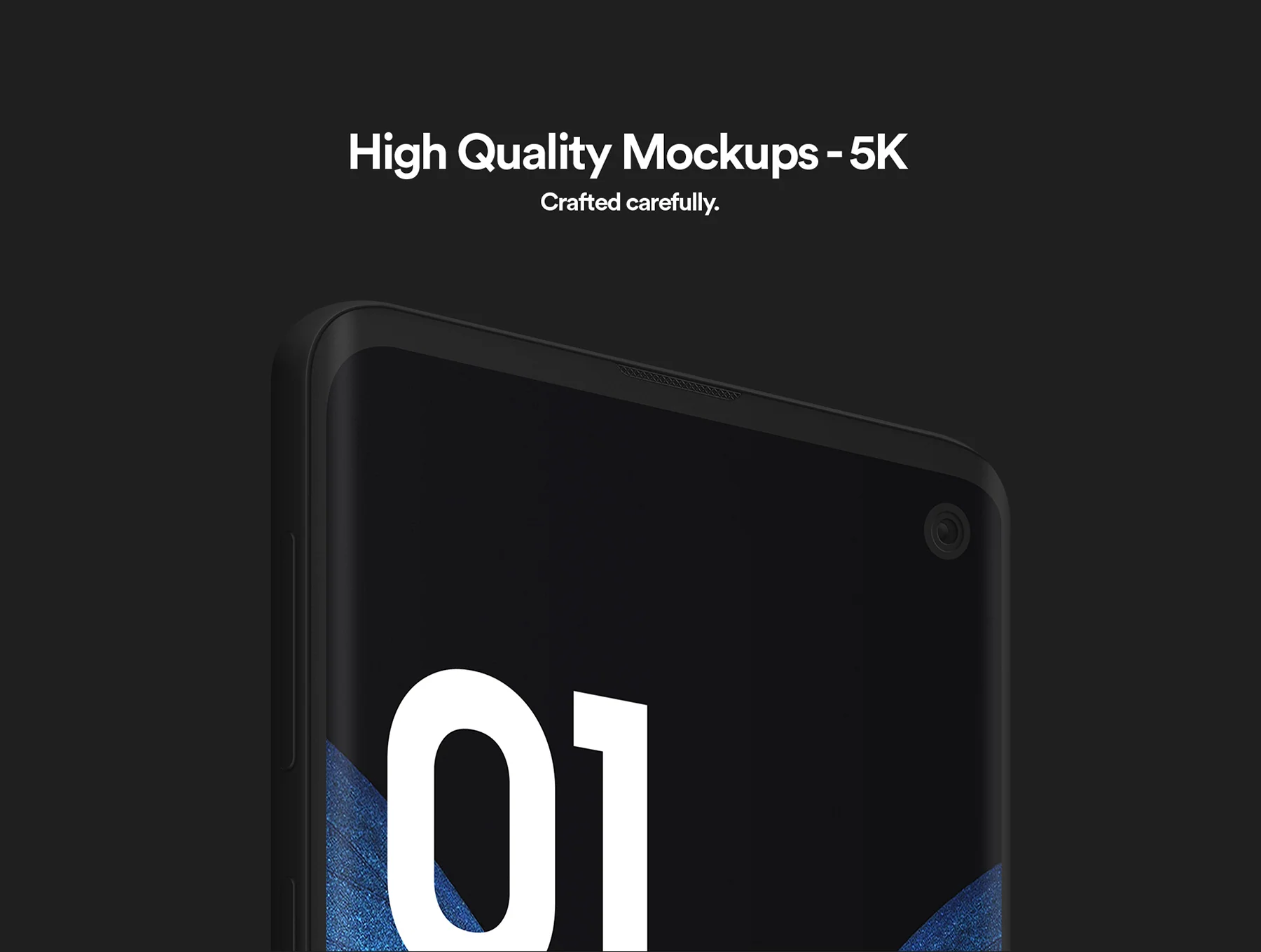 Samsung Galaxy S10 - 21 Clay Mockups 3