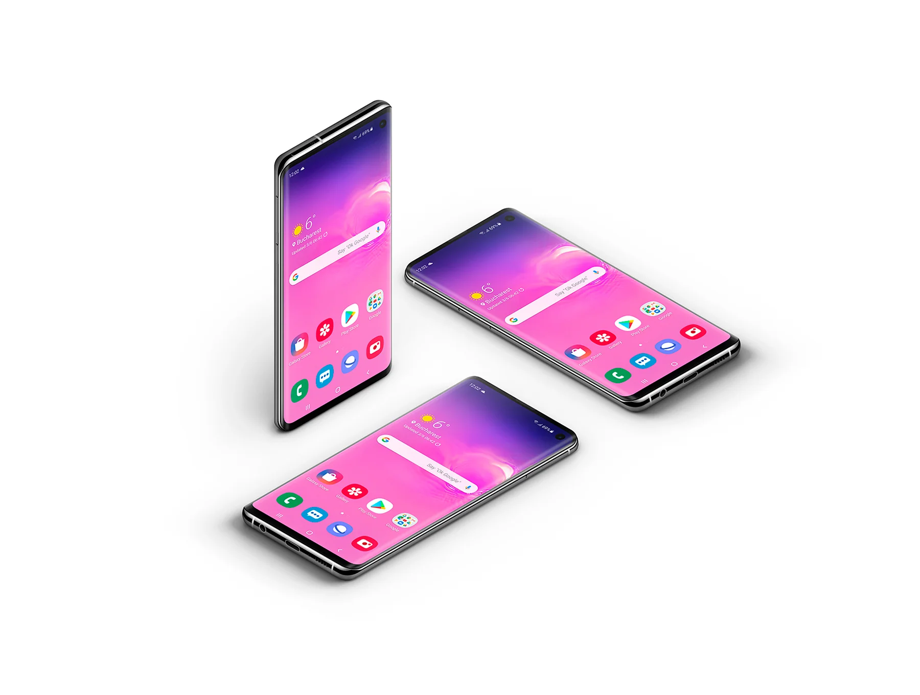 Samsung Galaxy S10 - 21 Mockups 6