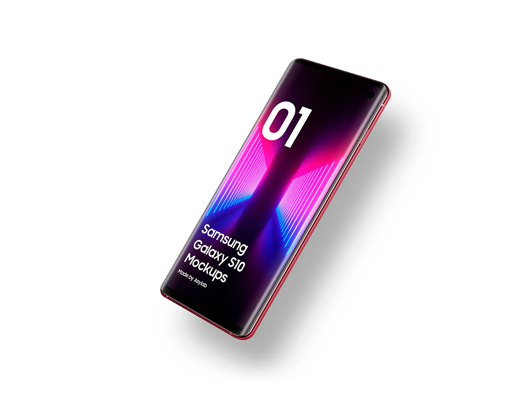 Samsung Galaxy S10 - 21 Mockups 7