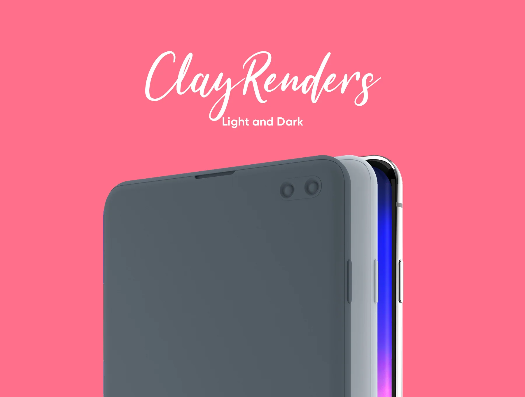 Samsung Galaxy S10+ Design Mockup 2 5
