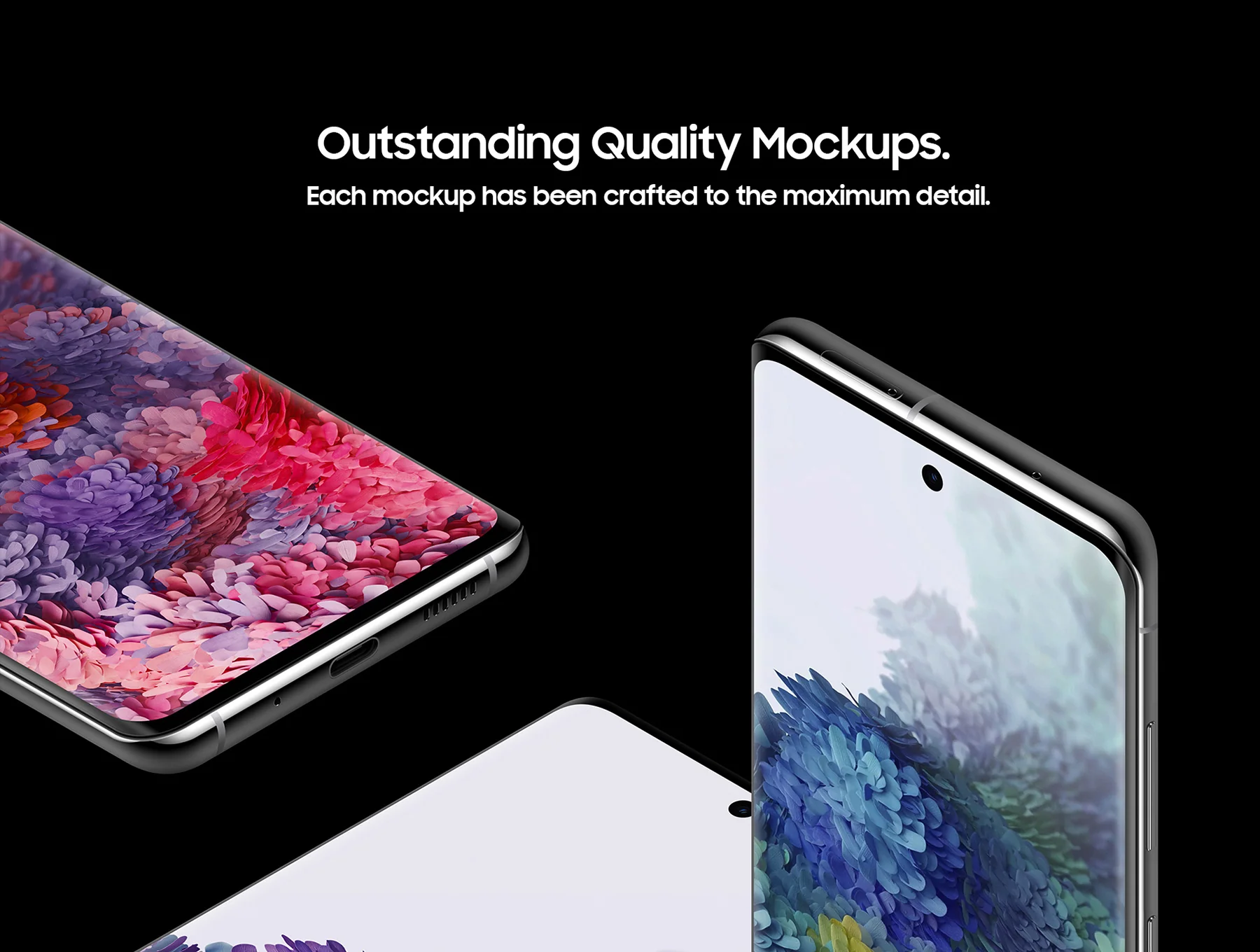 Samsung Galaxy S20 - 20 Mockups 3