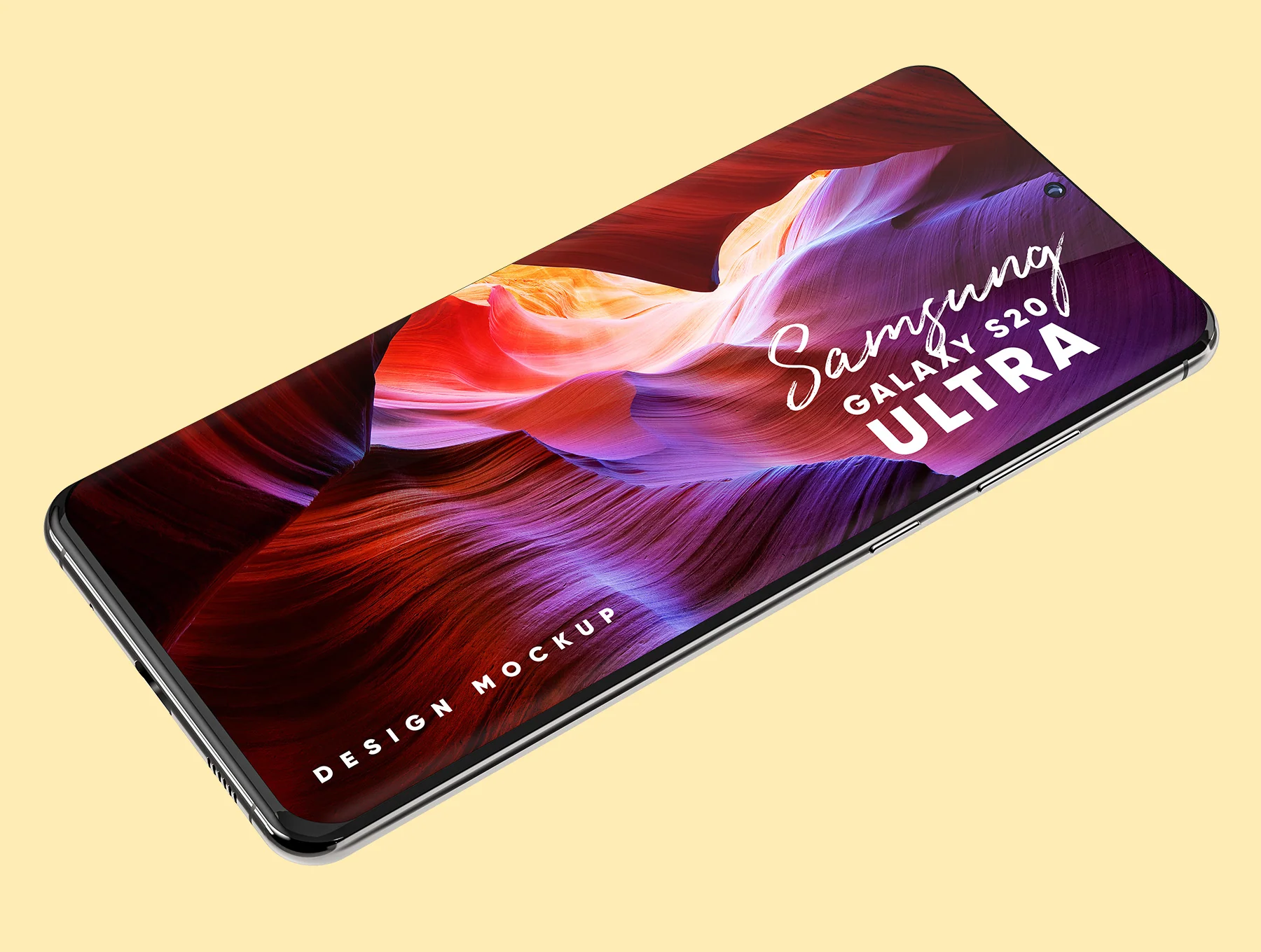 Samsung Galaxy S20 Ultra Device Mockup