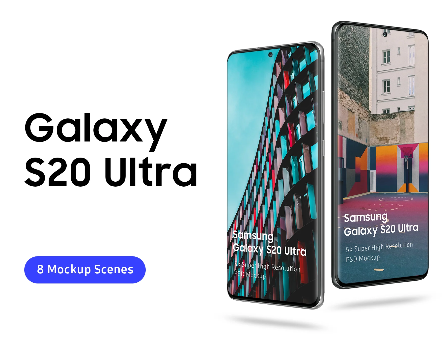 Samsung Galaxy S20 Ultra Mockup