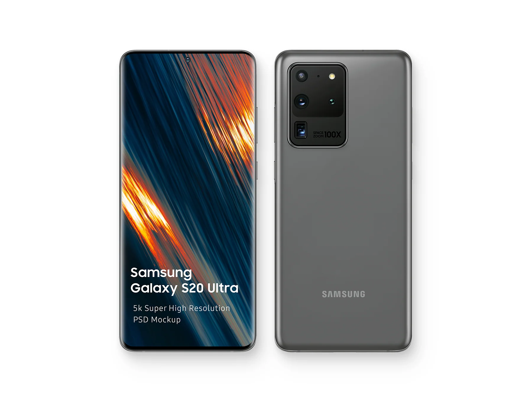 Samsung Galaxy S20 Ultra Mockup 6