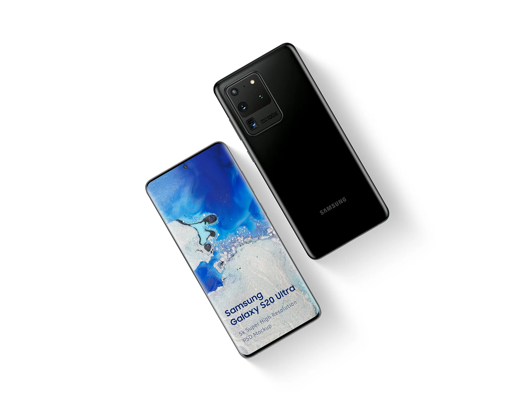Samsung Galaxy S20 Ultra Mockup 8