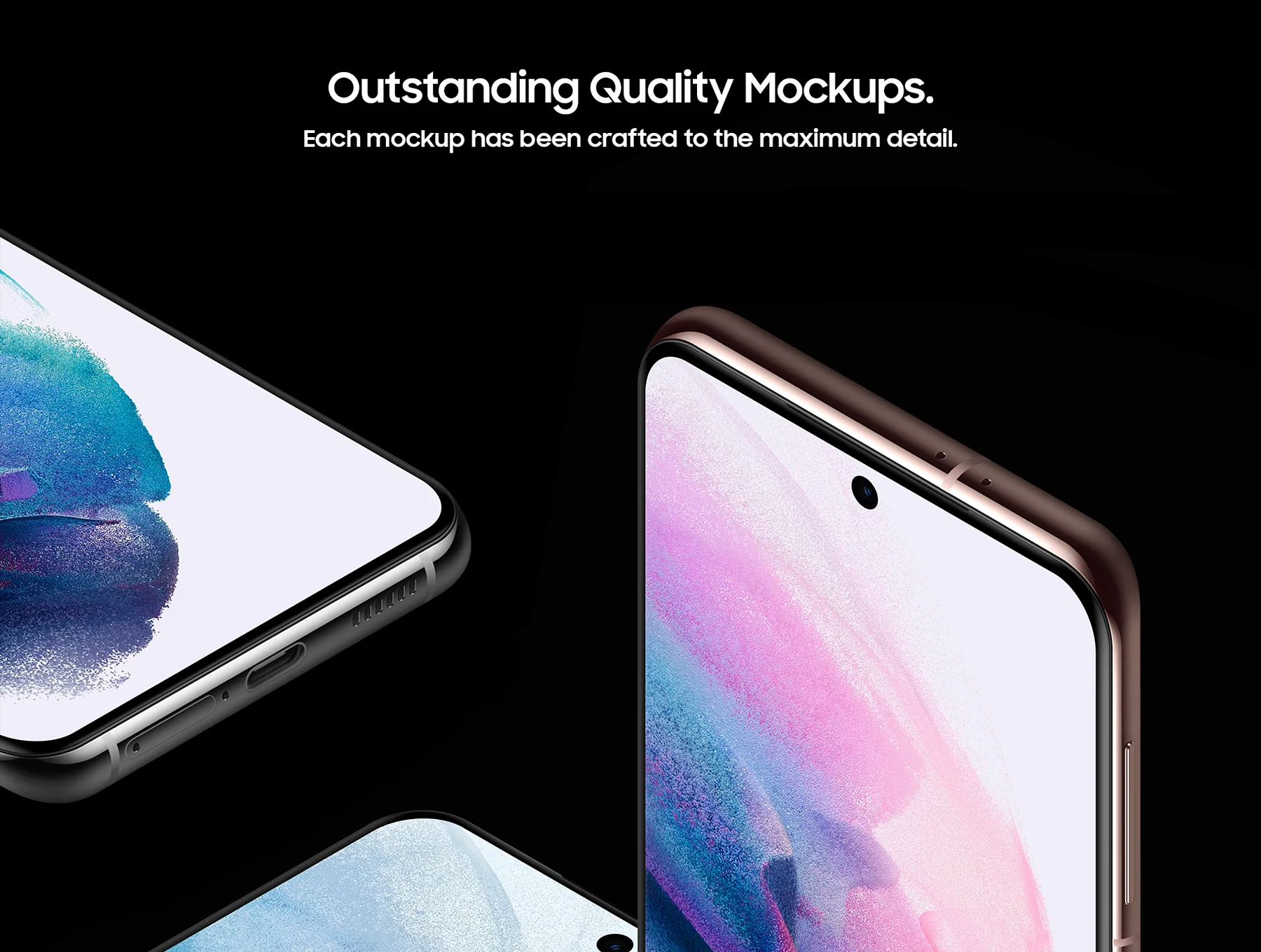Samsung Galaxy S21 - 20 Mockups 3