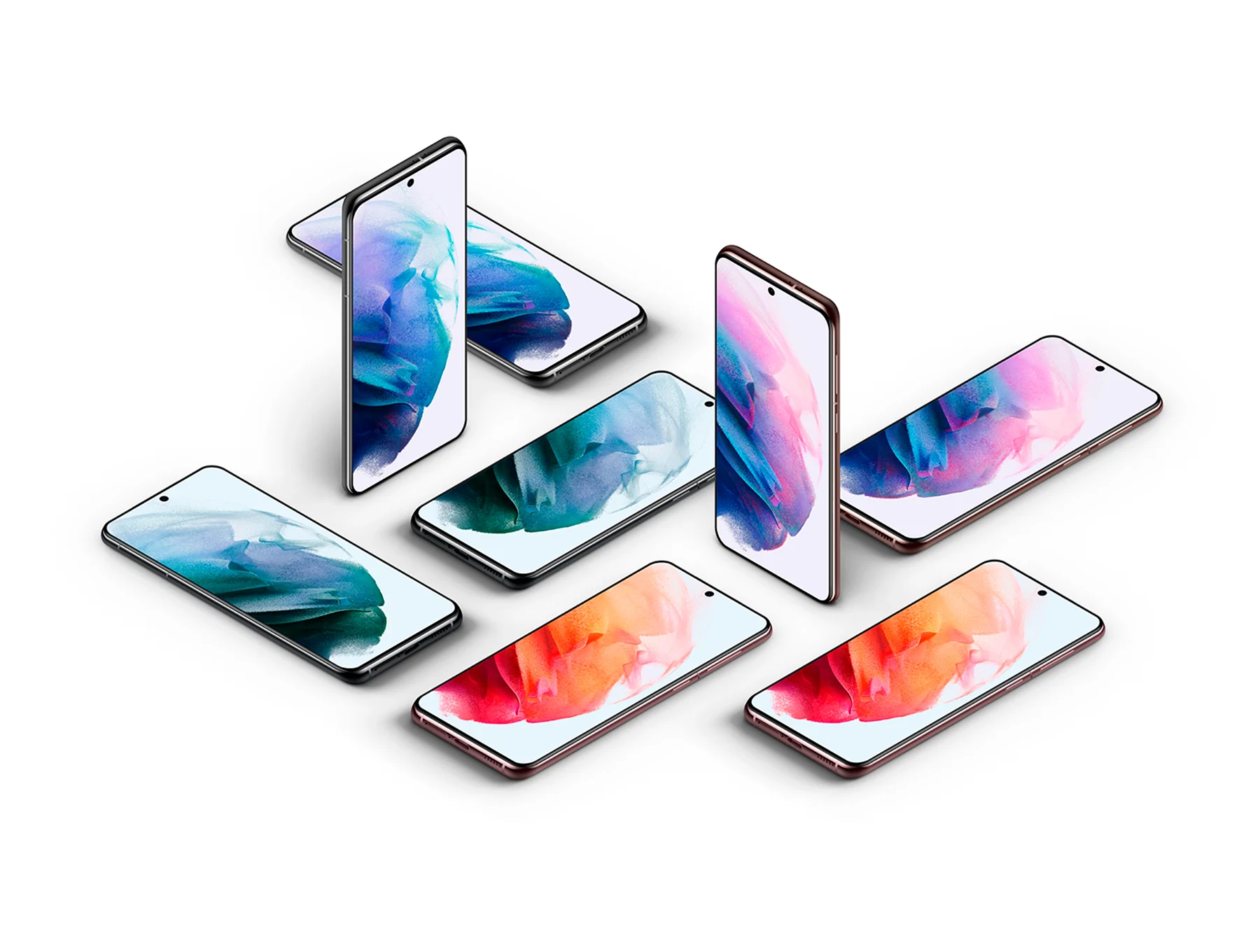 Samsung Galaxy S21 - 20 Mockups 7