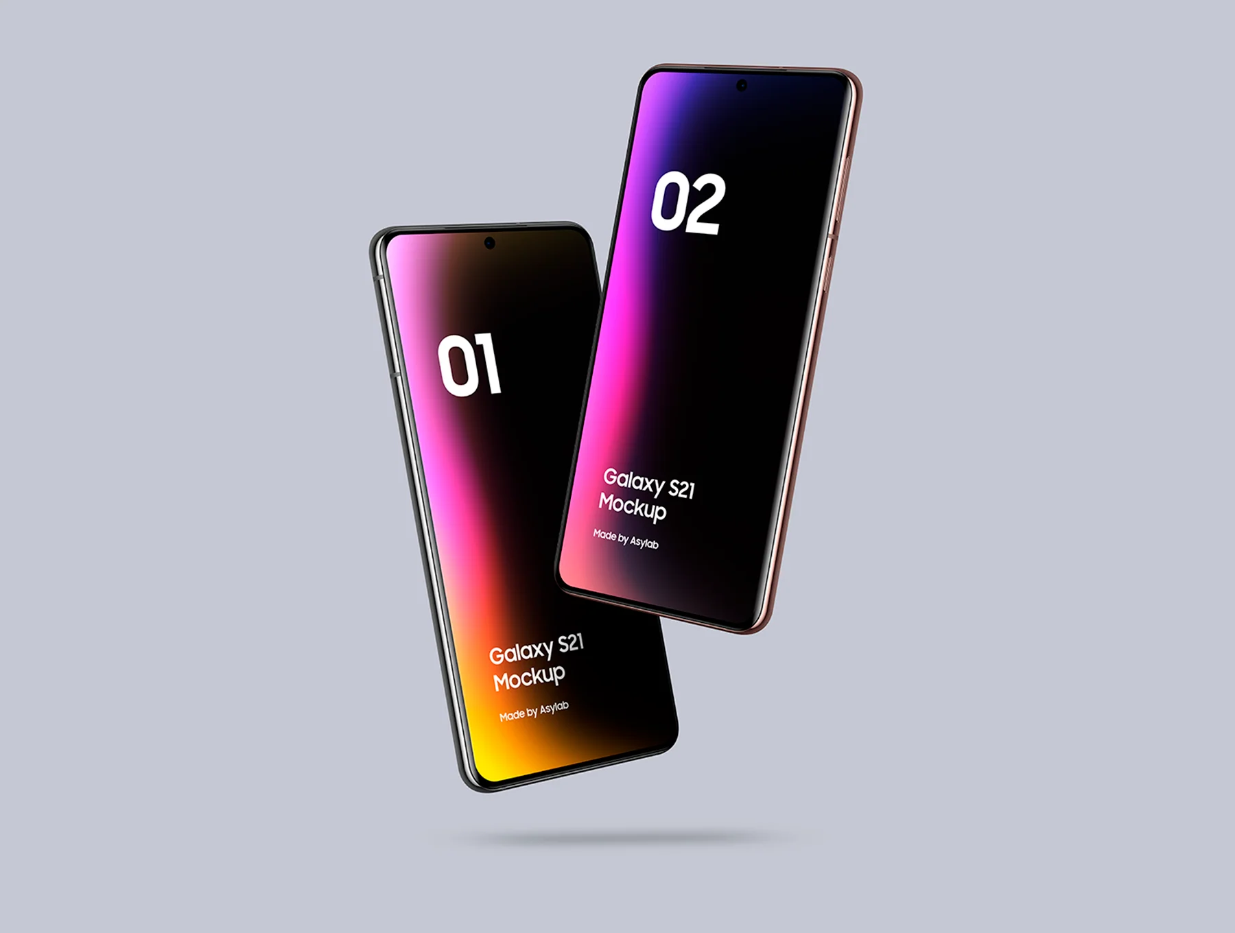 Samsung Galaxy S21 - 20 Mockups 8