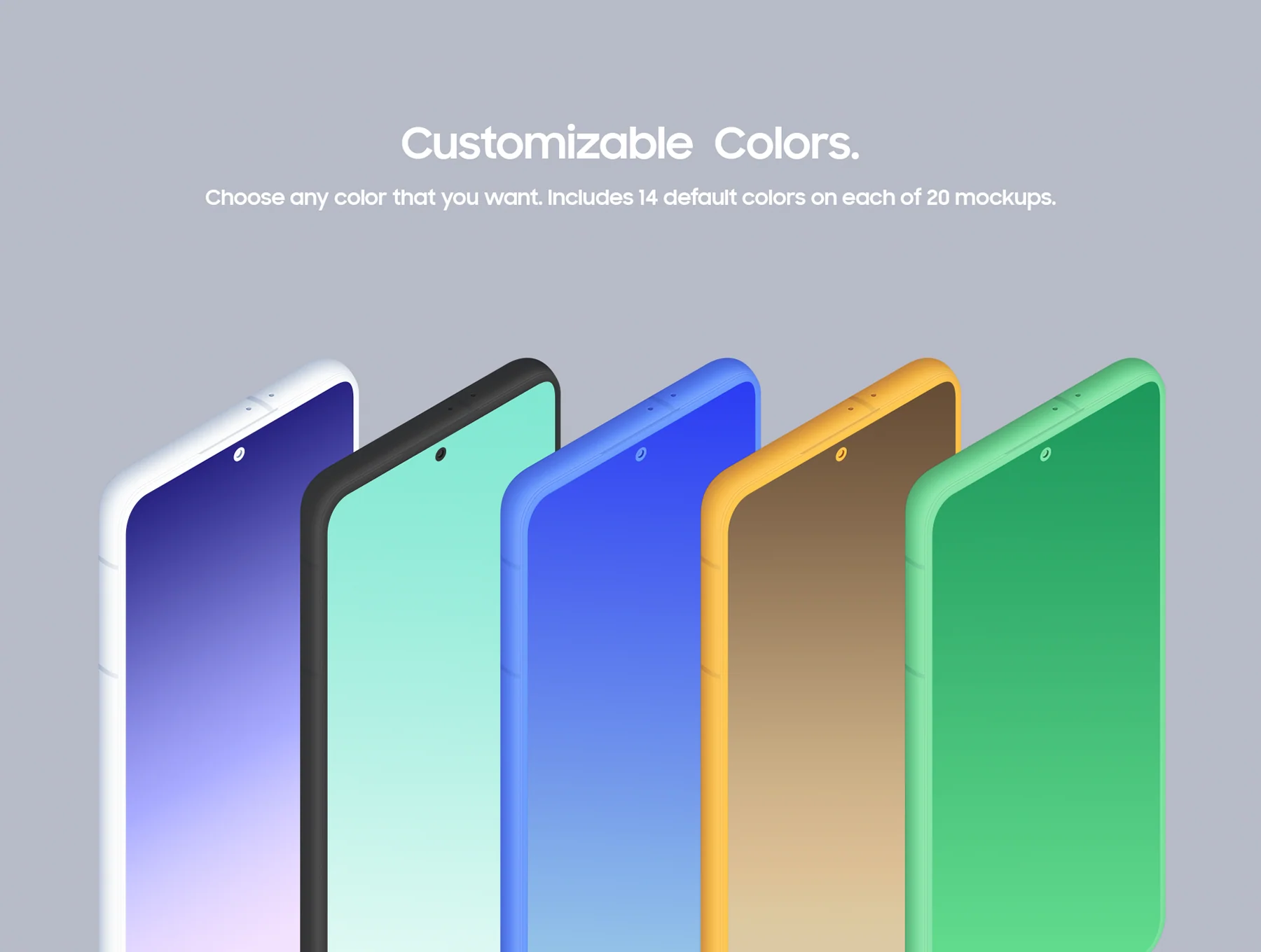Samsung Galaxy S22 - 40 Mockups 6