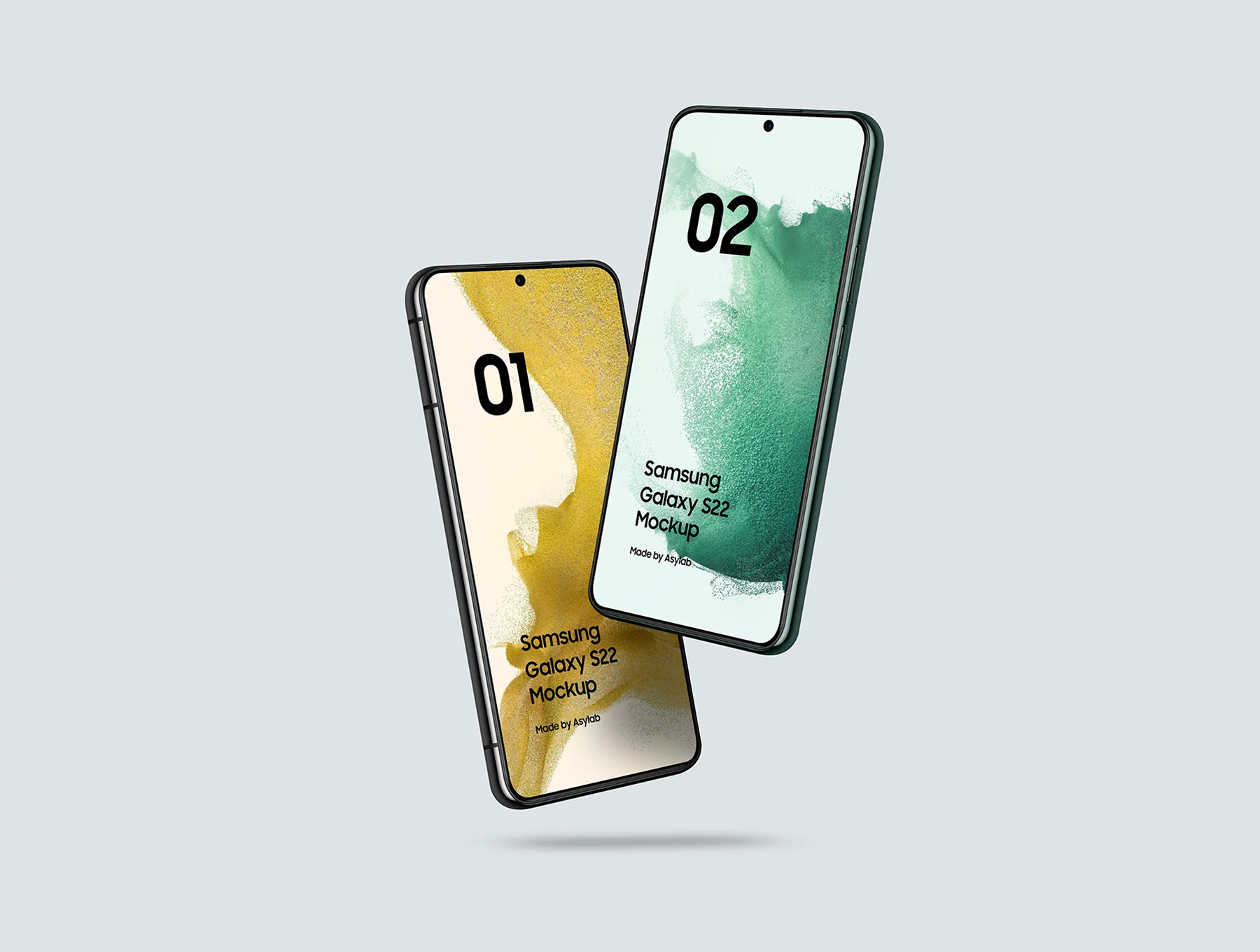 Samsung Galaxy S22 - 40 Mockups 7