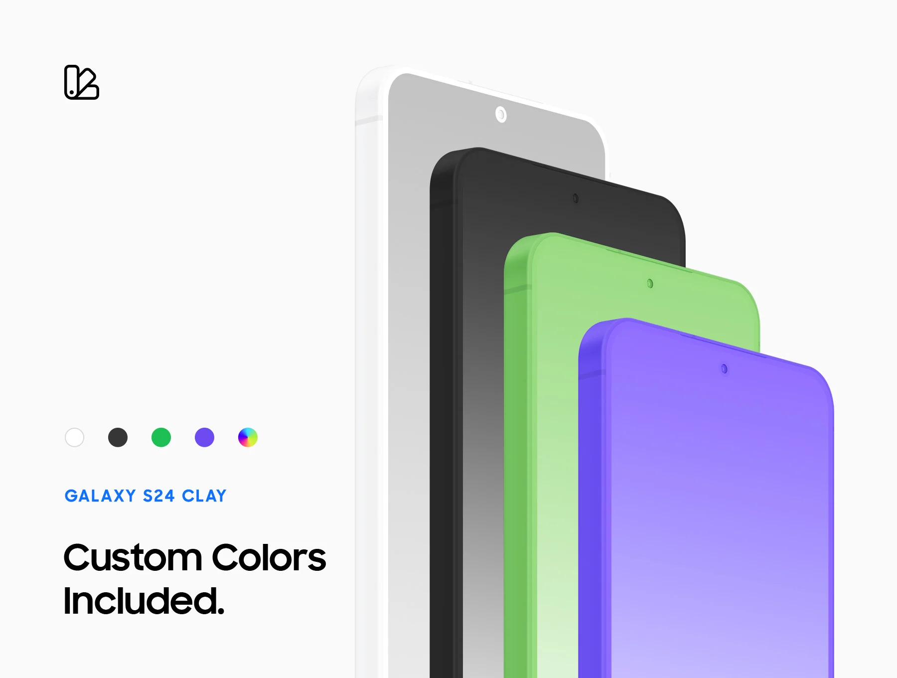 Samsung Galaxy S24 - 42 Mockups Scenes 4