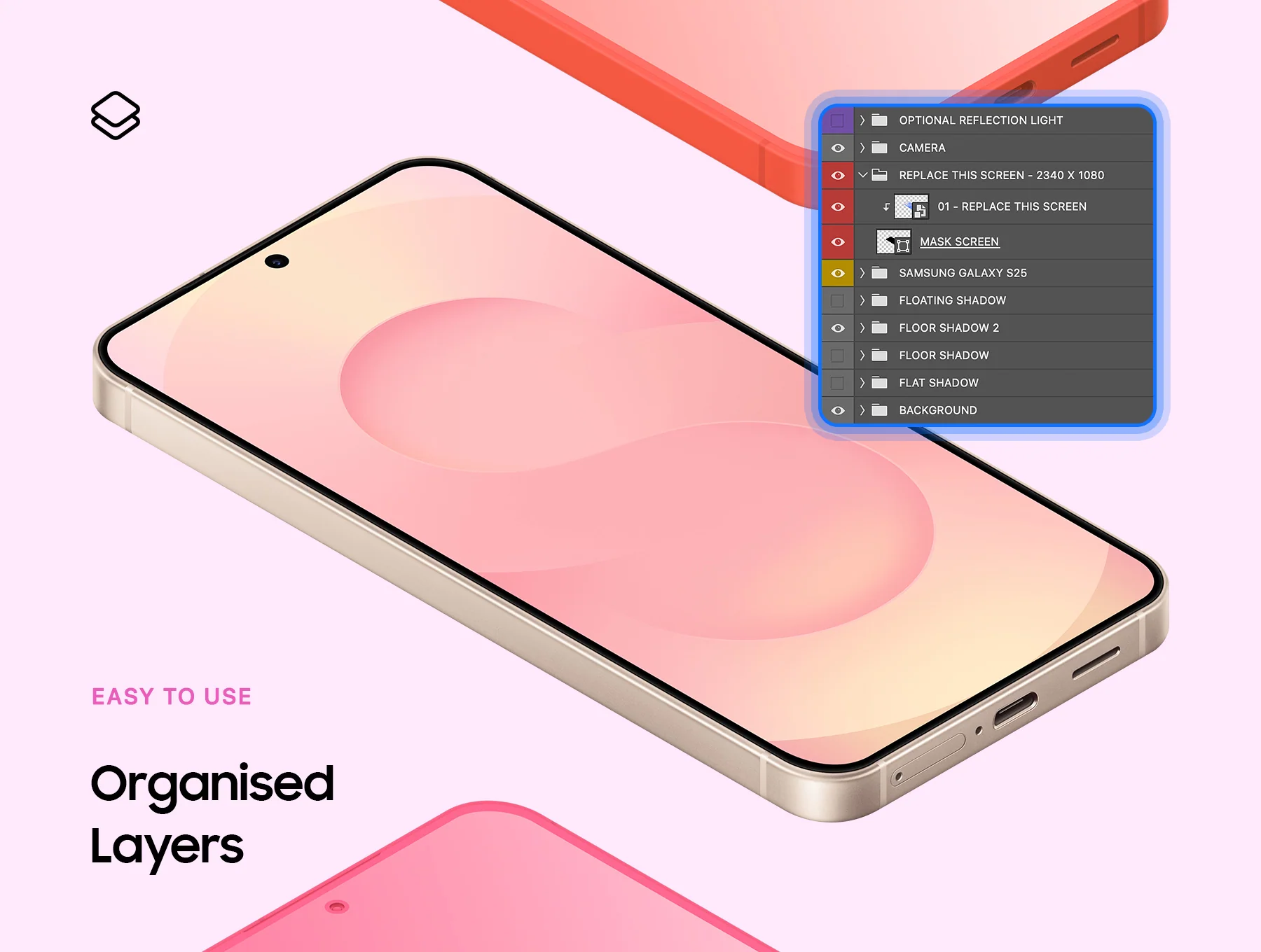 Samsung Galaxy S25 Mockups Scenes 6