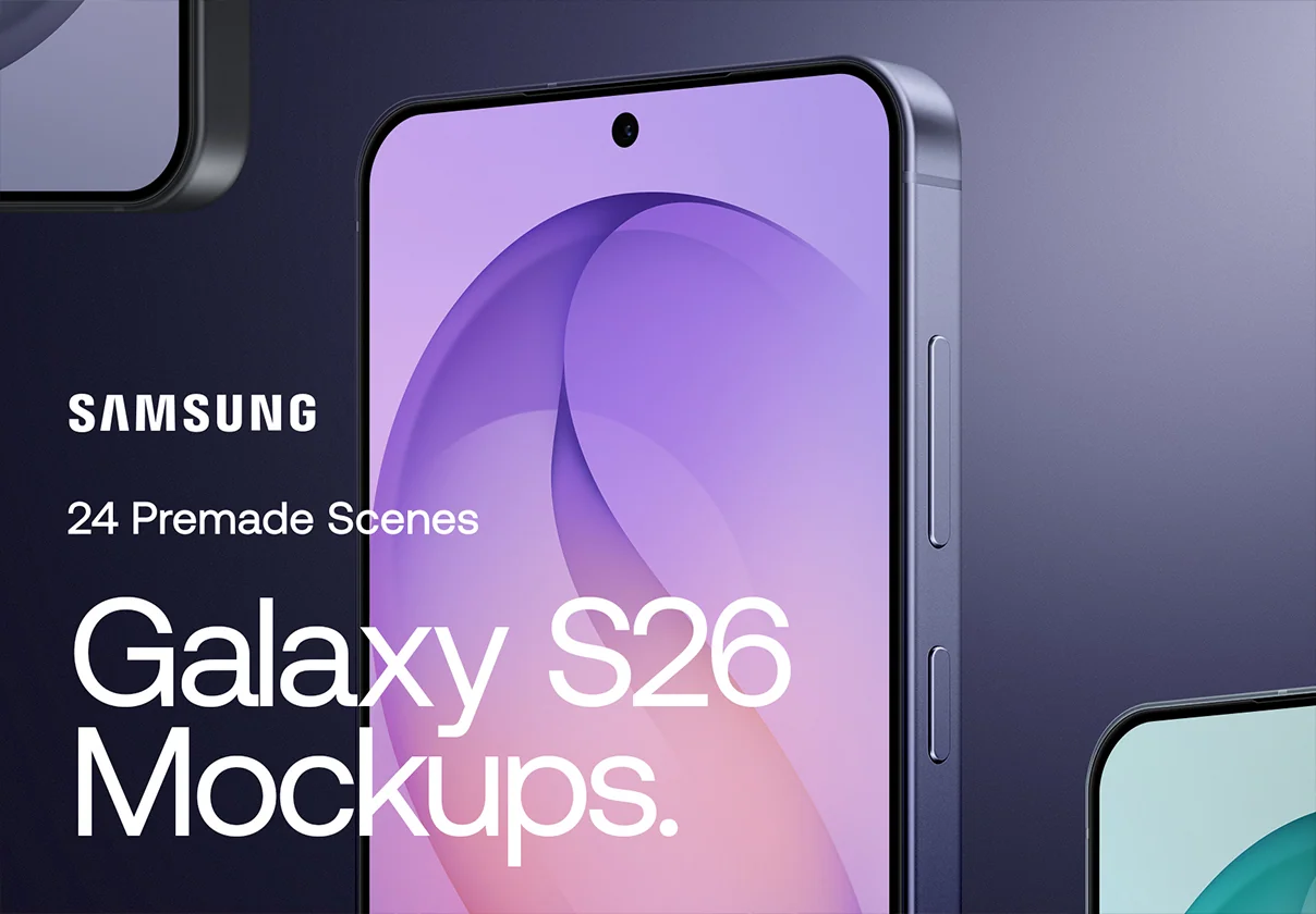 Samsung Galaxy S26 Mockups