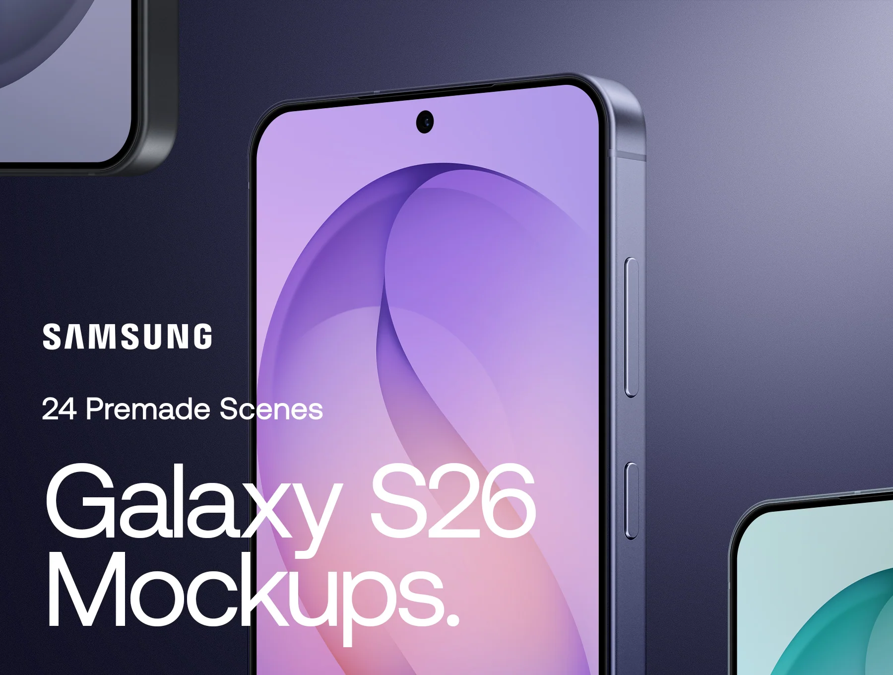 Samsung Galaxy S26 Mockups