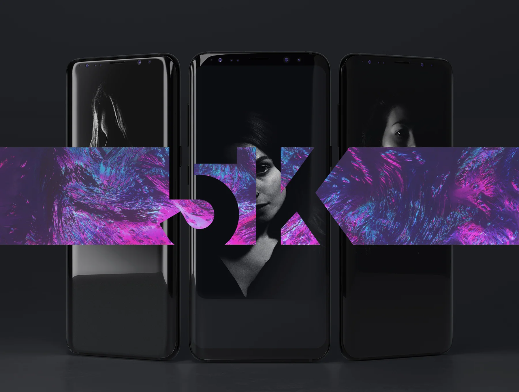 Samsung Galaxy S9 Presentation mockup Kit 4