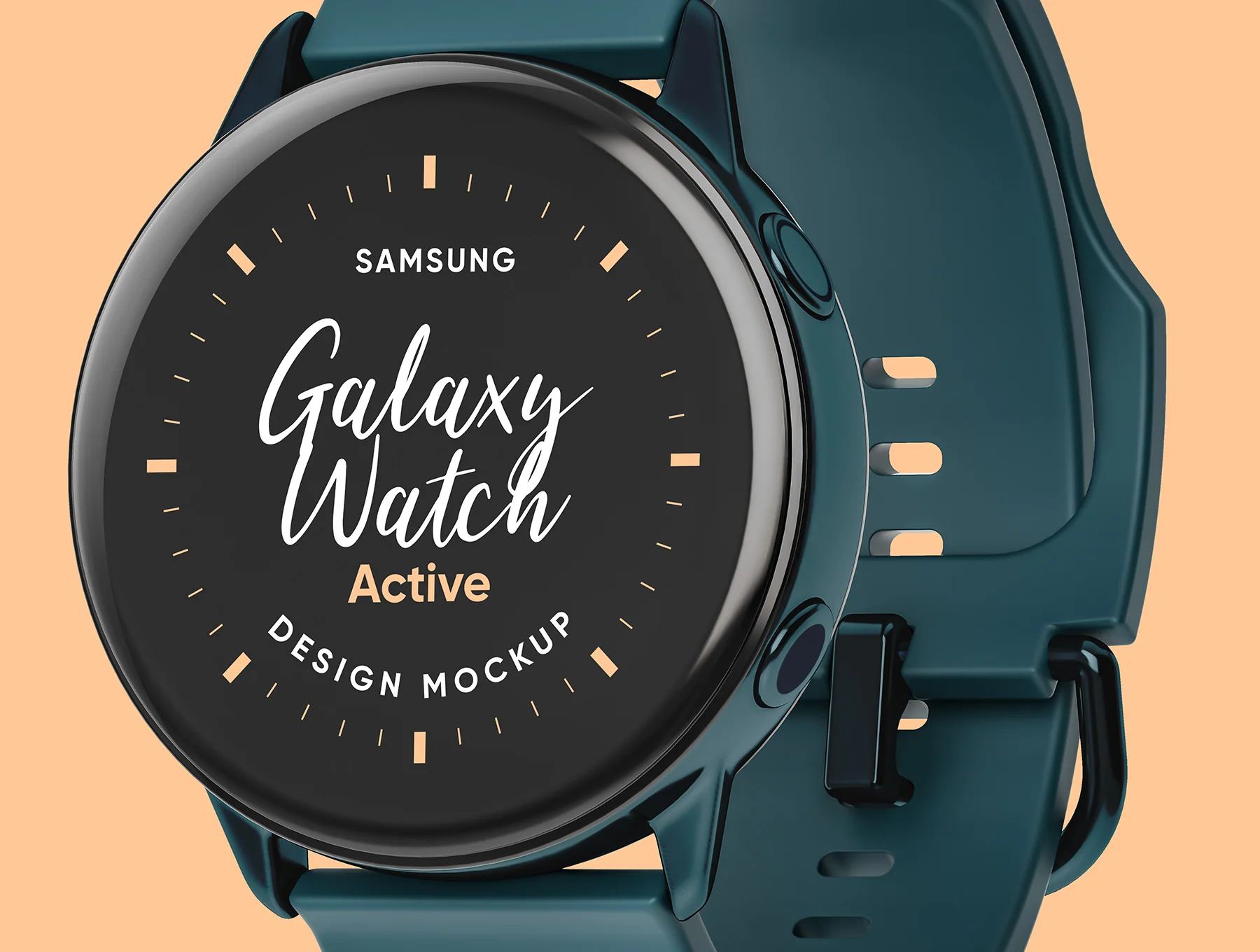 Samsung Galaxy Watch Design Mockup