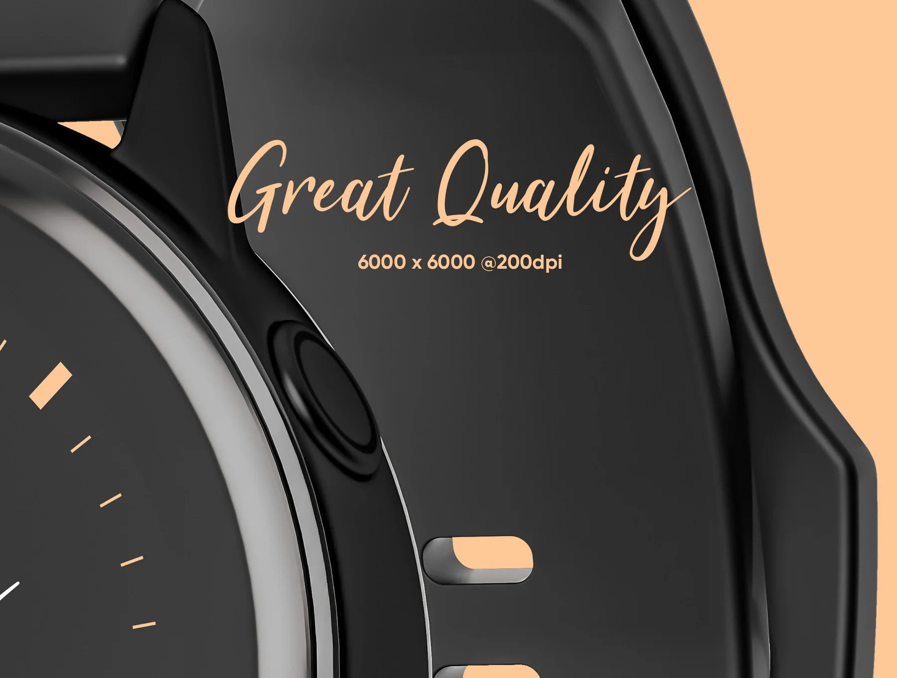 Samsung Galaxy Watch Design Mockup 6