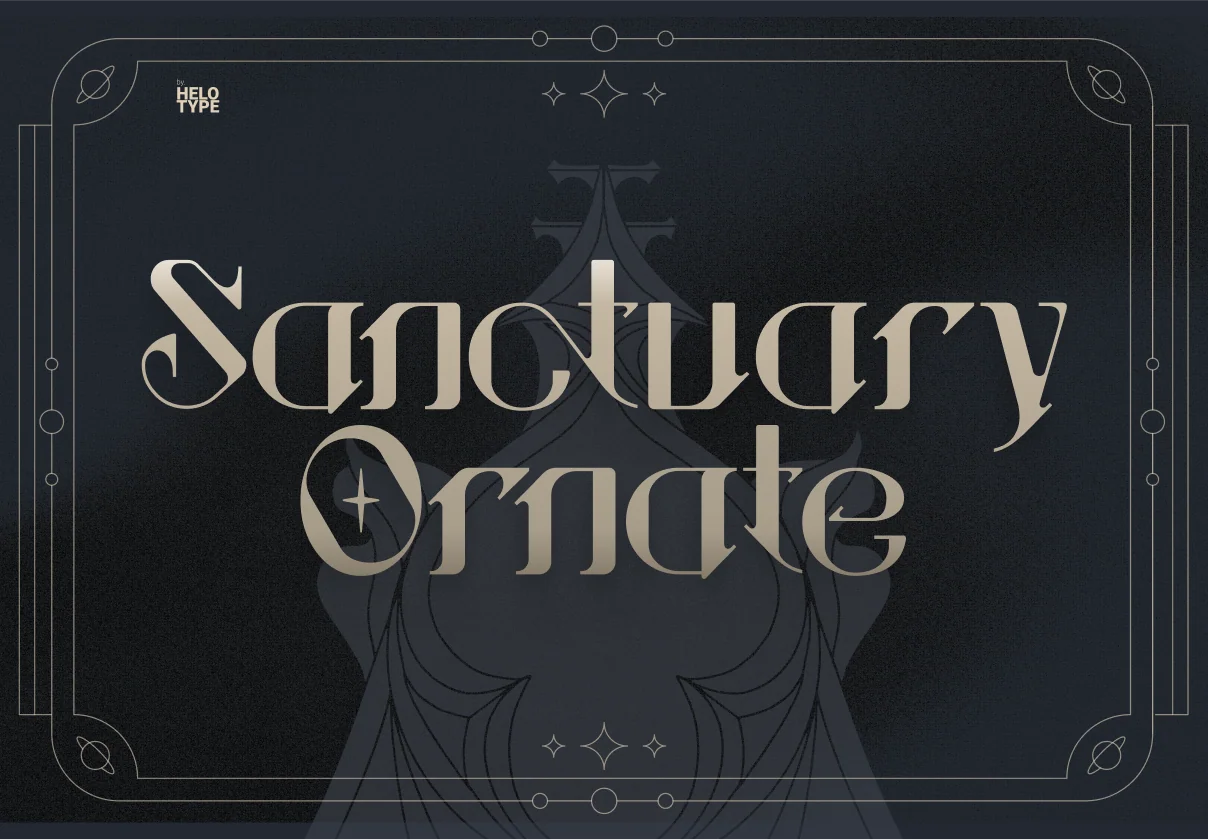 Sanctuary Ornate: The Pinnacle of Display Font