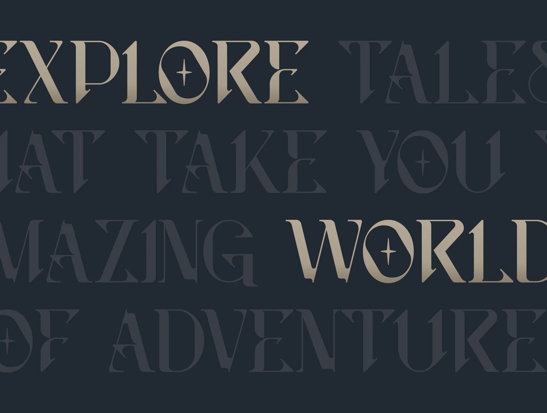 Sanctuary Ornate: The Pinnacle of Display Font 7