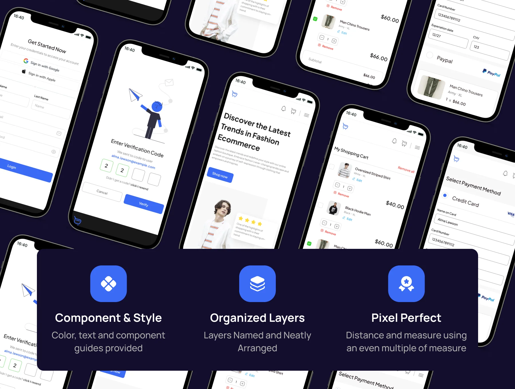 Sandang Clothing - E-commerce Website UI KIT 5