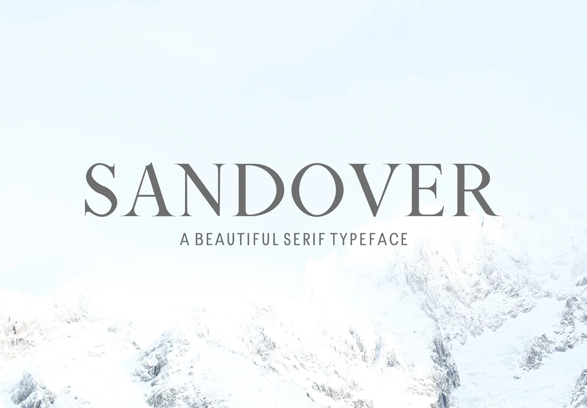 Sandover Serif Font Family