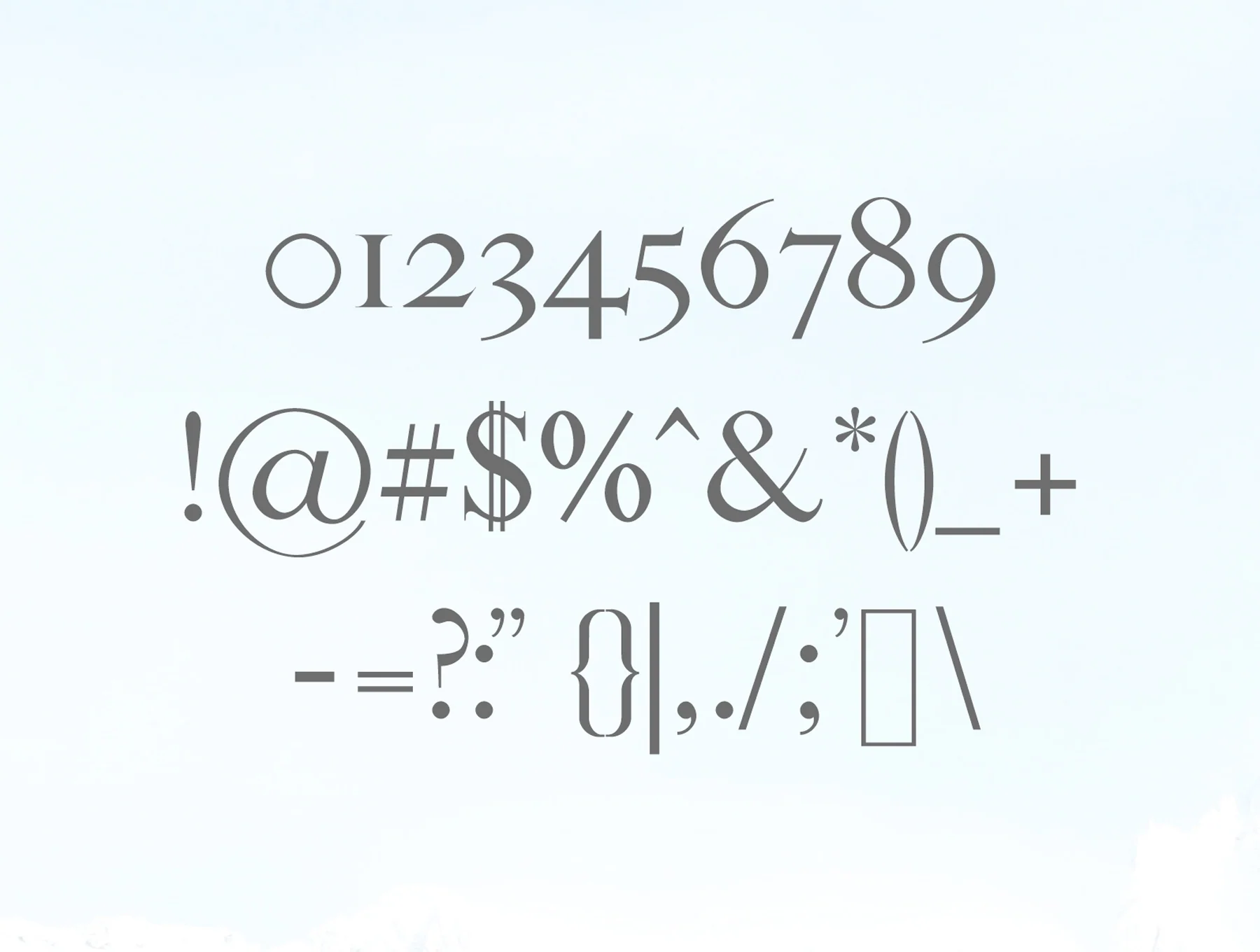 Sandover Serif Font Family