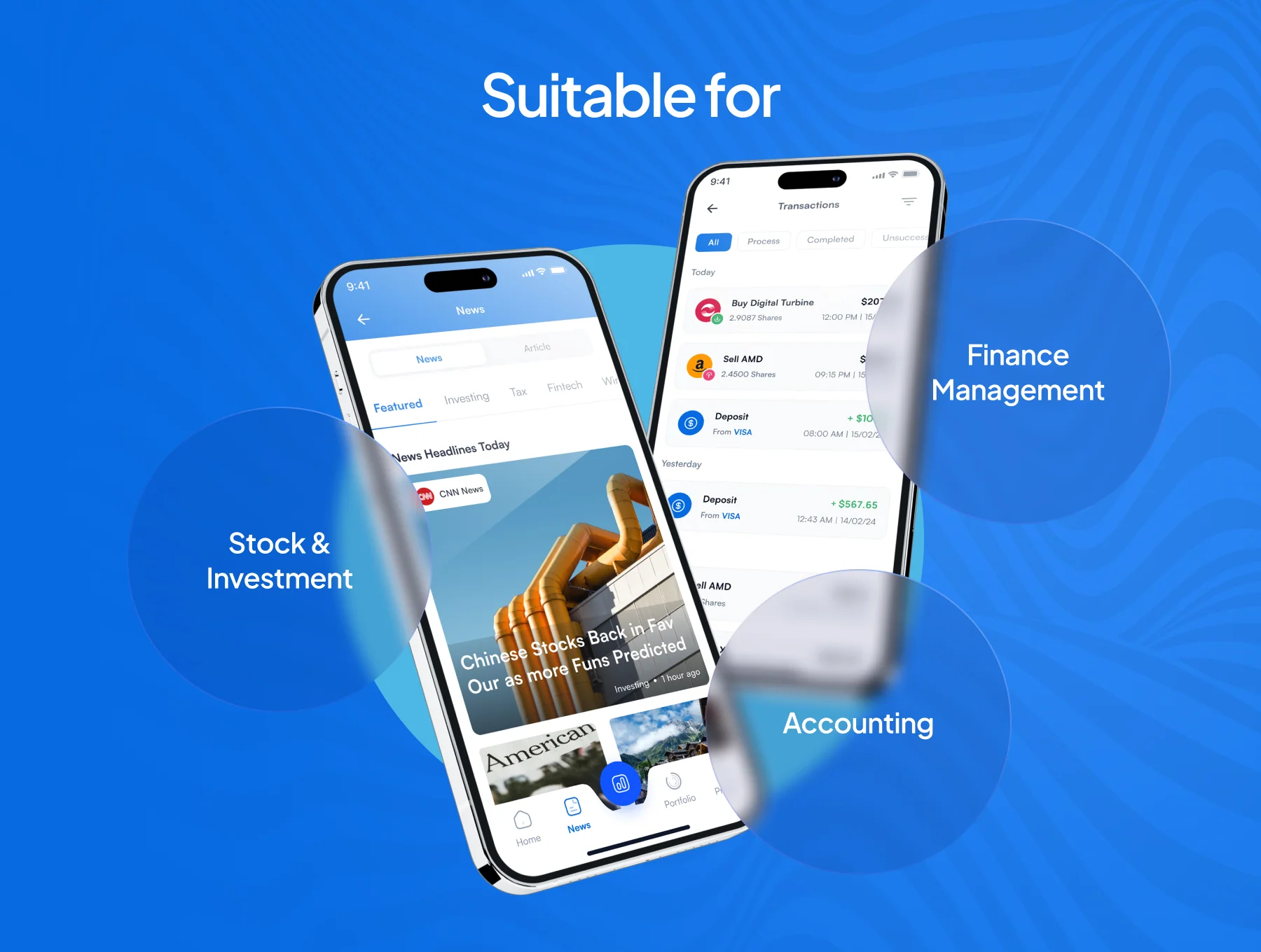 Sangumu Stock Investment UI Kit 2