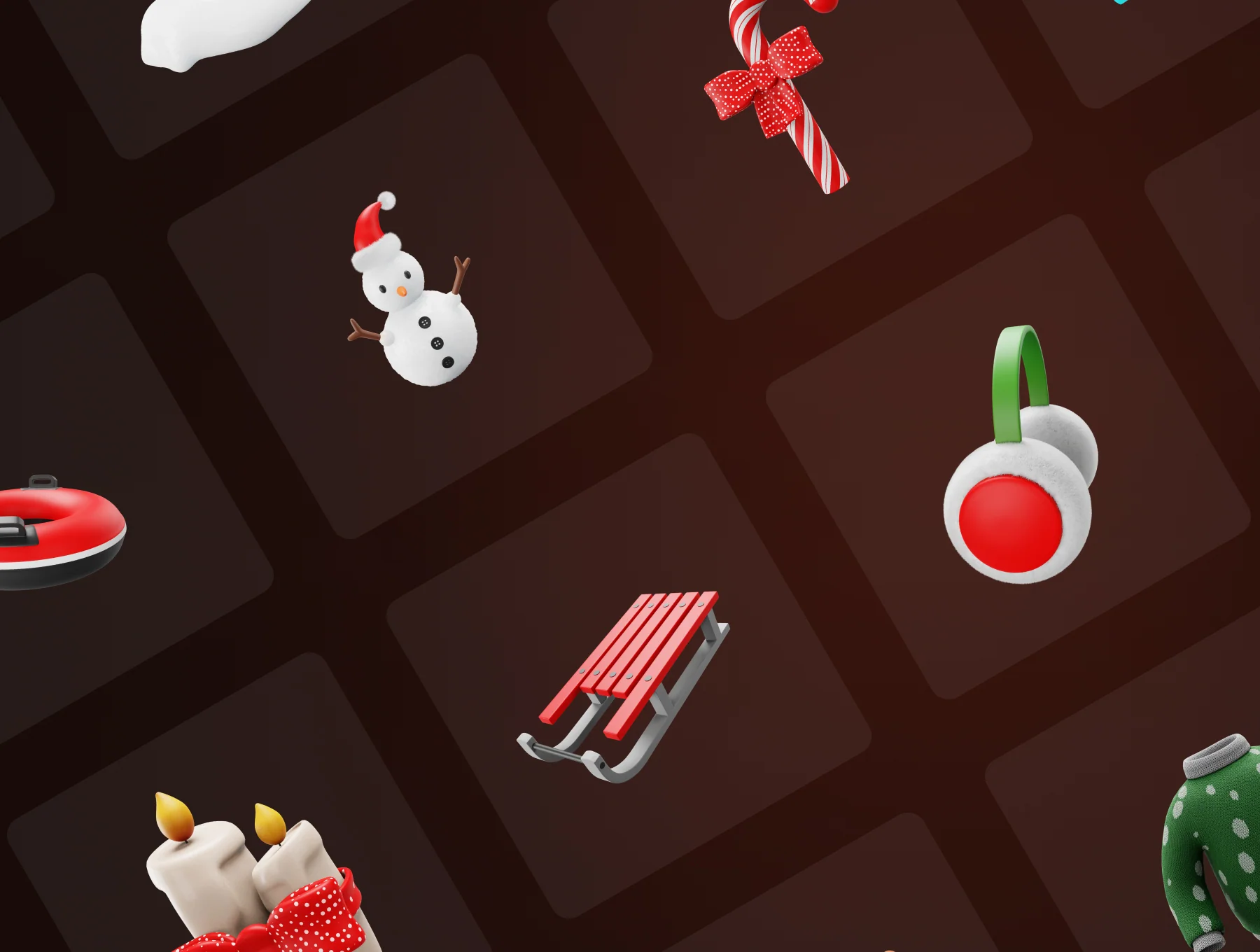 Santa V2 3D - Christmas 3D Models 5