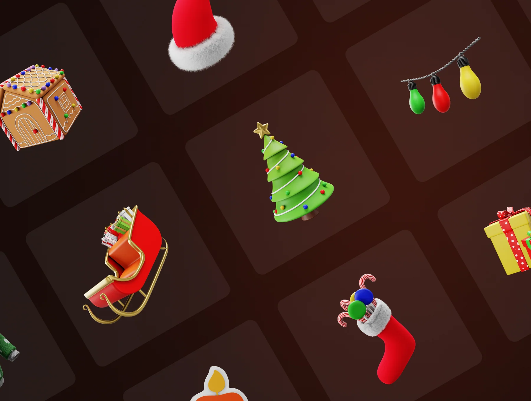 Santa V2 3D - Christmas 3D Models 6