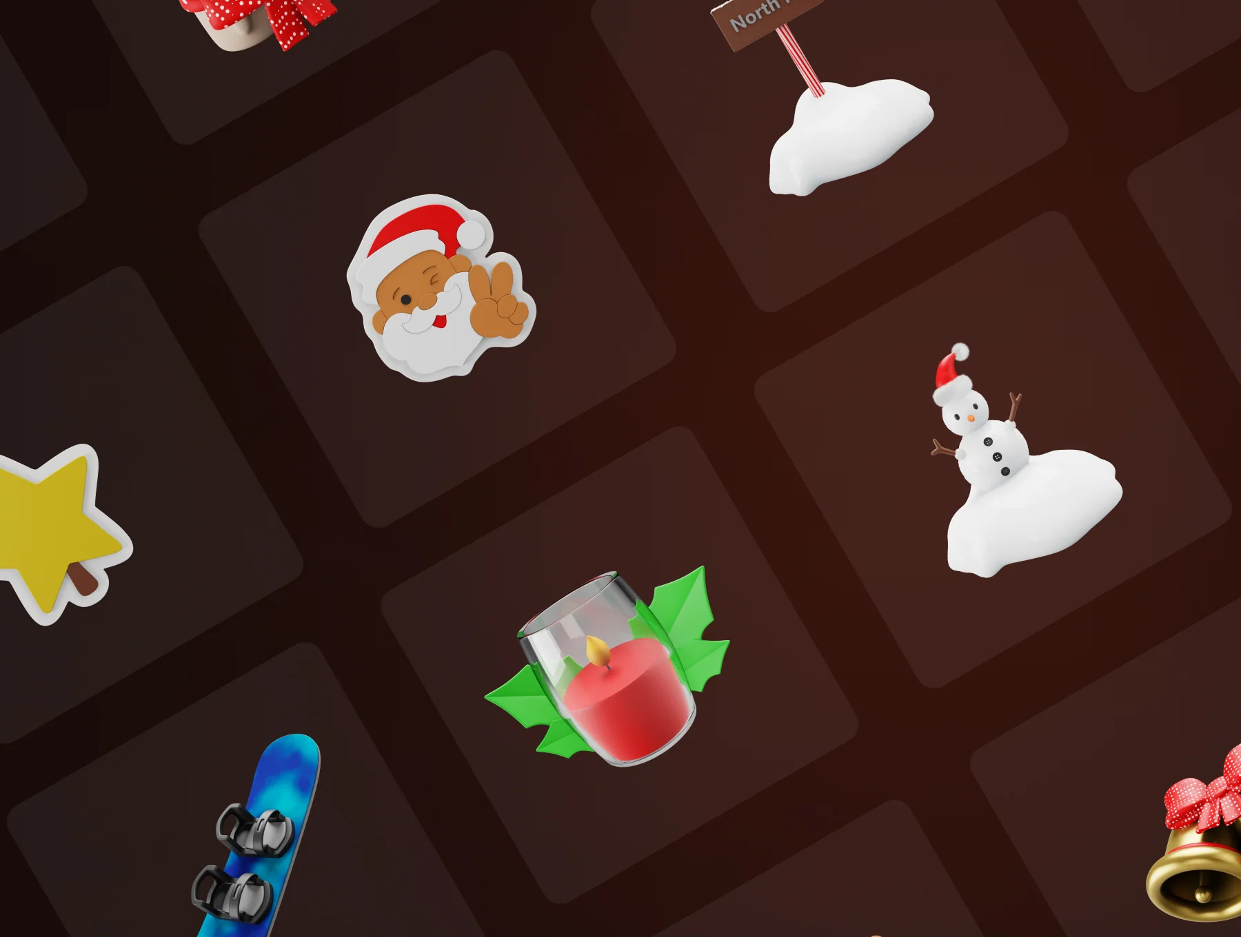 Santa V2 3D - Christmas 3D Models 8