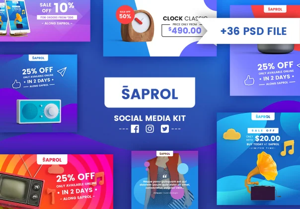 Saprol Social Media Kit