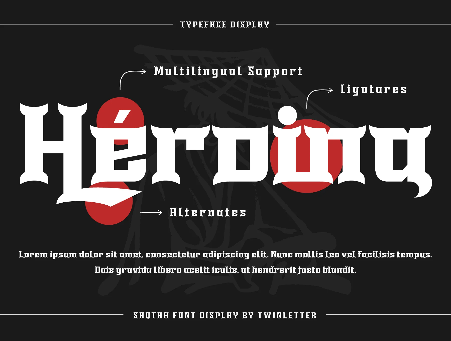 SAQTAH | Display Hero Font 6