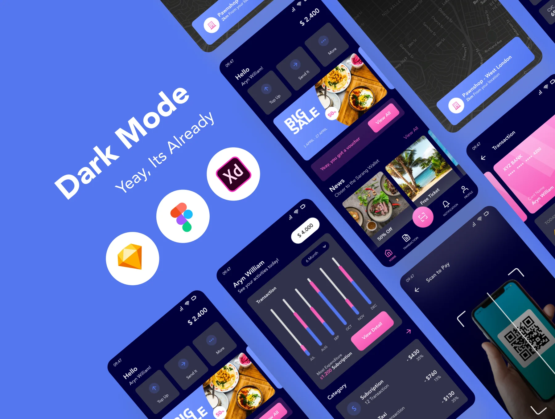 Bank Wallet - E wallet Mobile App 2