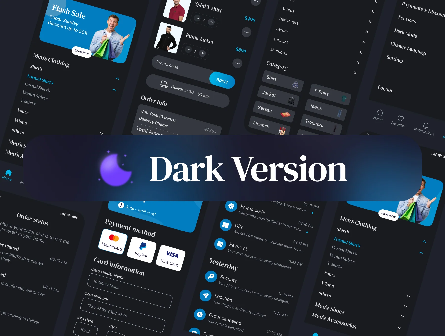 Sassy Style E-commerce App UI Kit 3