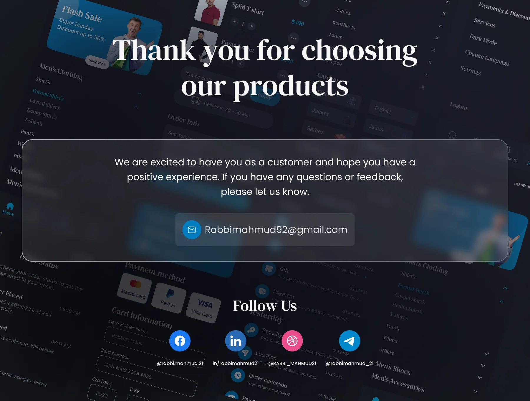 Sassy Style E-commerce App UI Kit 6