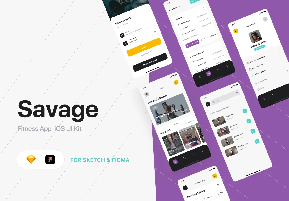 Savage iOS UI Kit