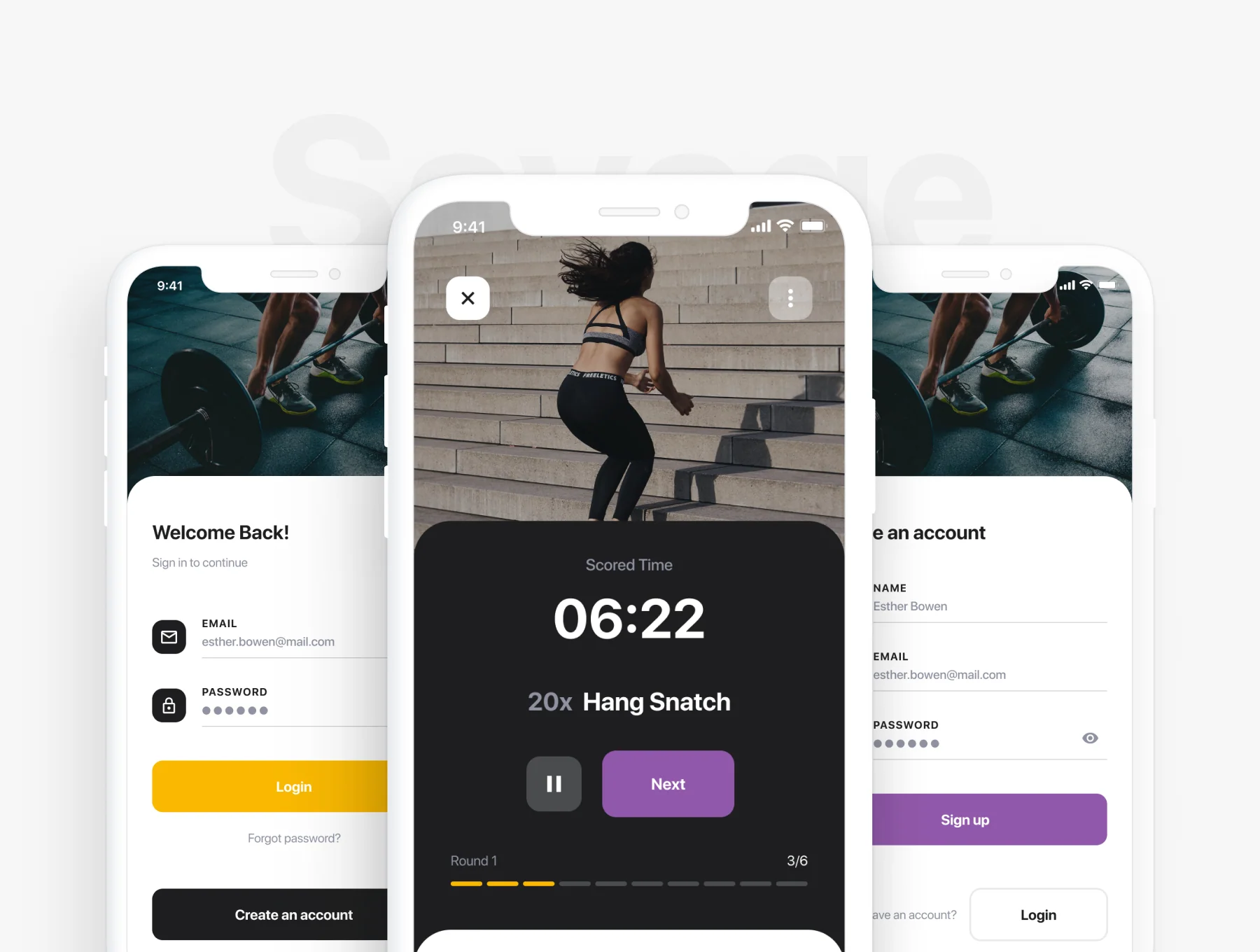 Savage iOS UI Kit 3