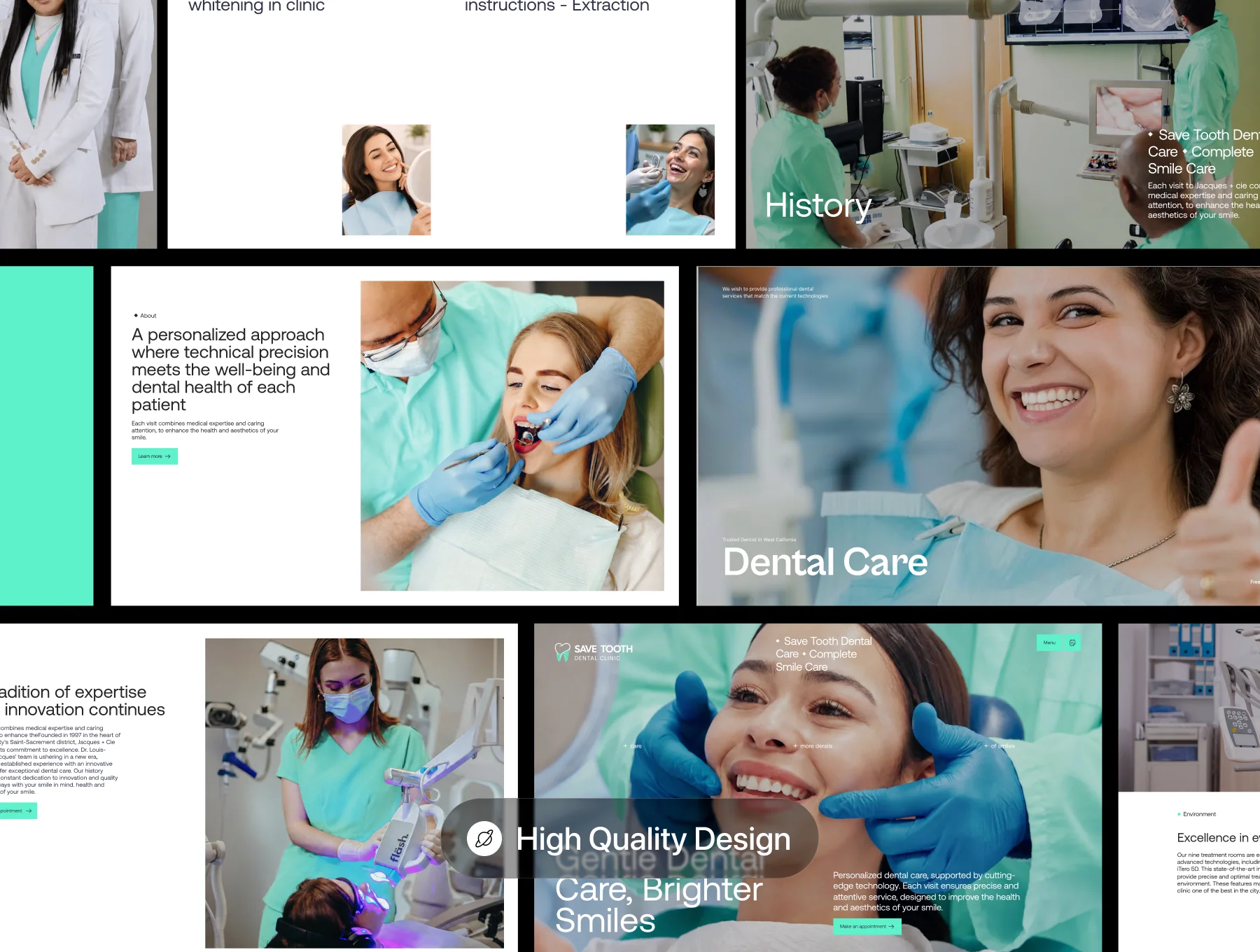 Save Tooth — Dental Clinic Landing Page (Desktop + Mobile) 4