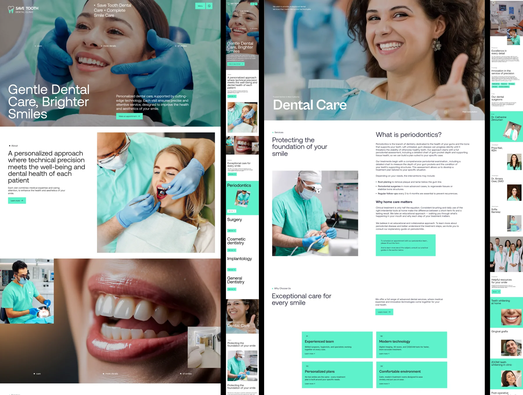 Save Tooth — Dental Clinic Landing Page (Desktop + Mobile) 5