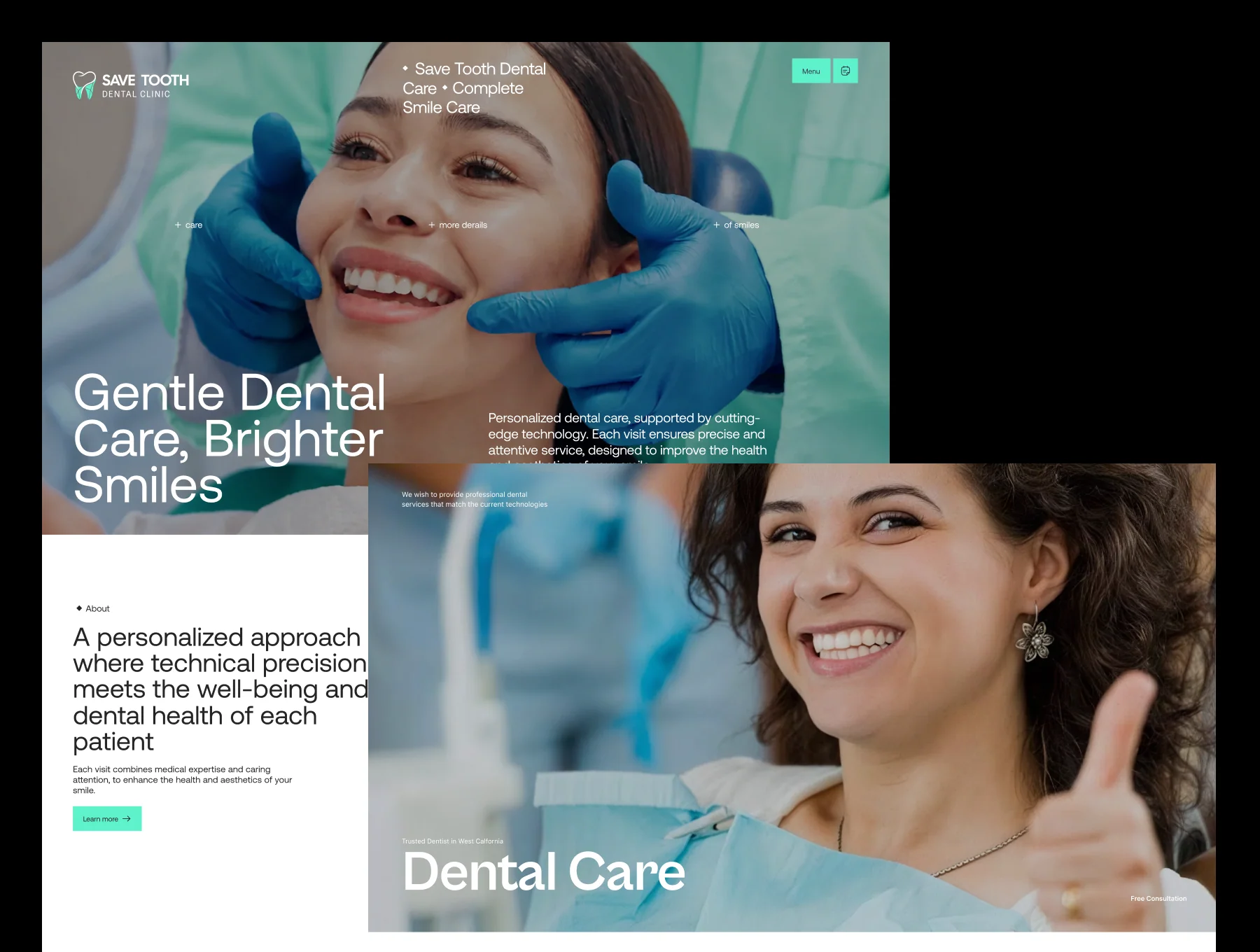 Save Tooth — Dental Clinic Landing Page (Desktop + Mobile) 6
