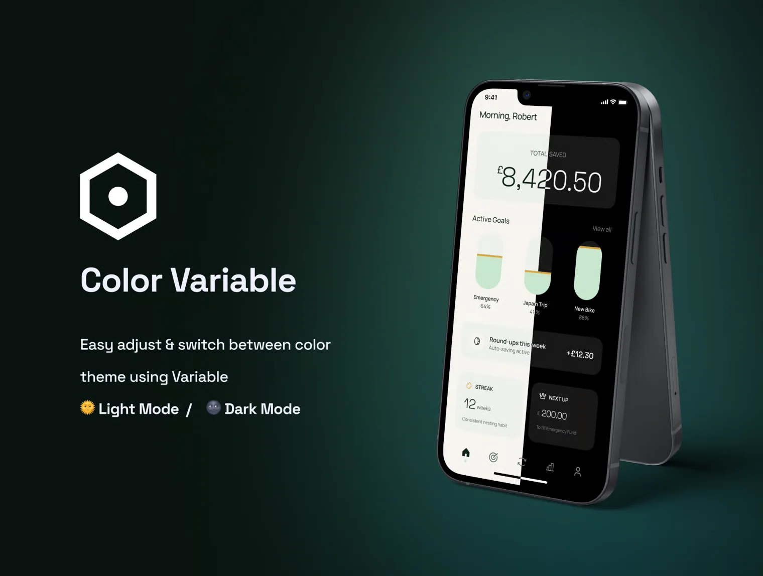 Saving AI - AI Saving & Finance Goals App  - Mobile UI Kit 7