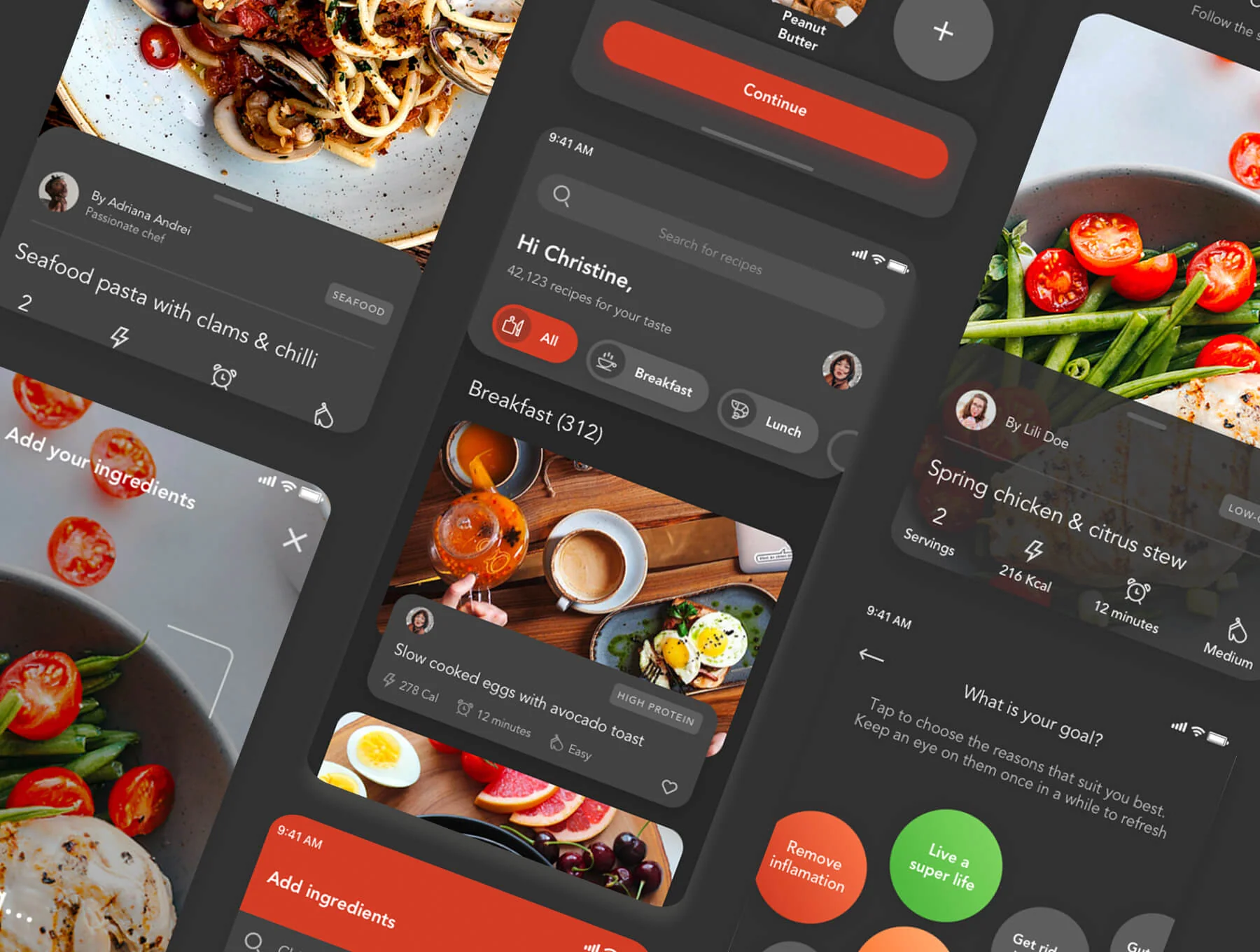 Savory - Food UI Kit 6